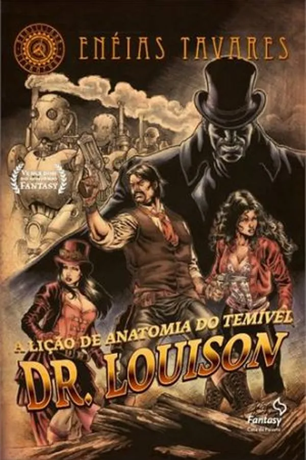Capa de A lição de anatomia do temível Dr. Louison
