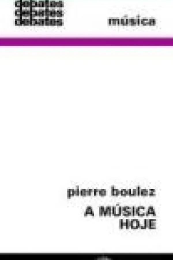 Capa de A Musica Hoje