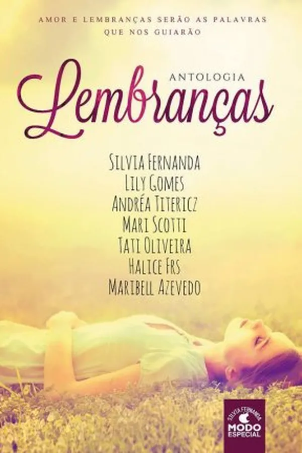 Capa de Antologia Lembranças