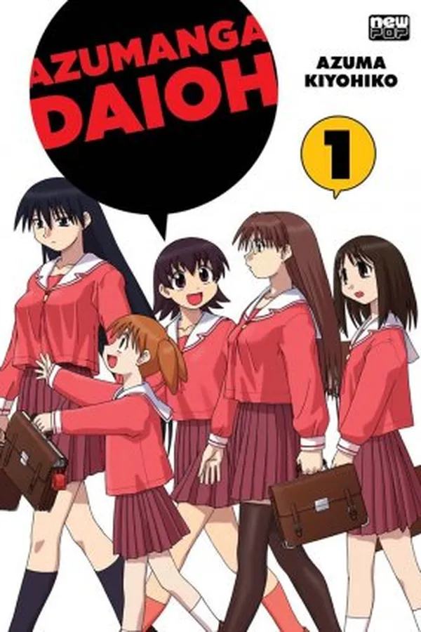 Capa de Azumanga Daioh #01