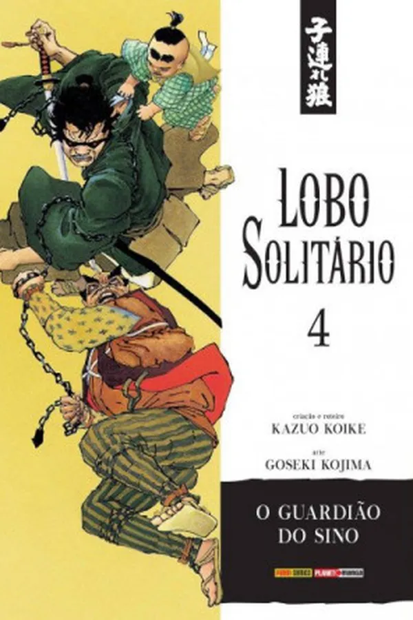 Capa de Lobo Solitário #4