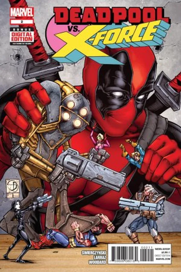 Capa de Deadpool vs. X-Force #2