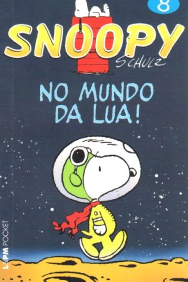 Capa de Snoopy no mundo da lua