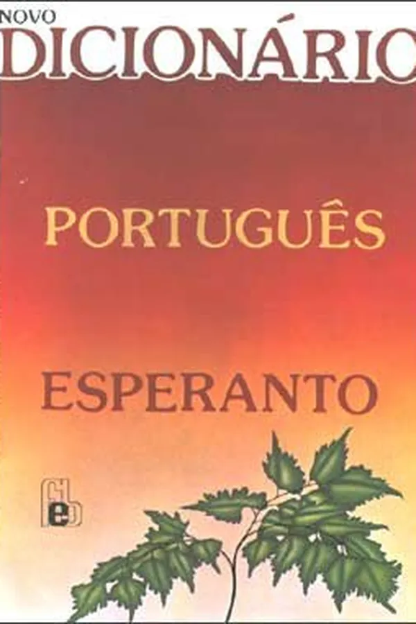 Capa de Novo Dicionário Português - Esperanto