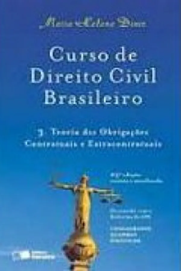 Capa de Curso de Direito Civil Brasileiro Vol. 3