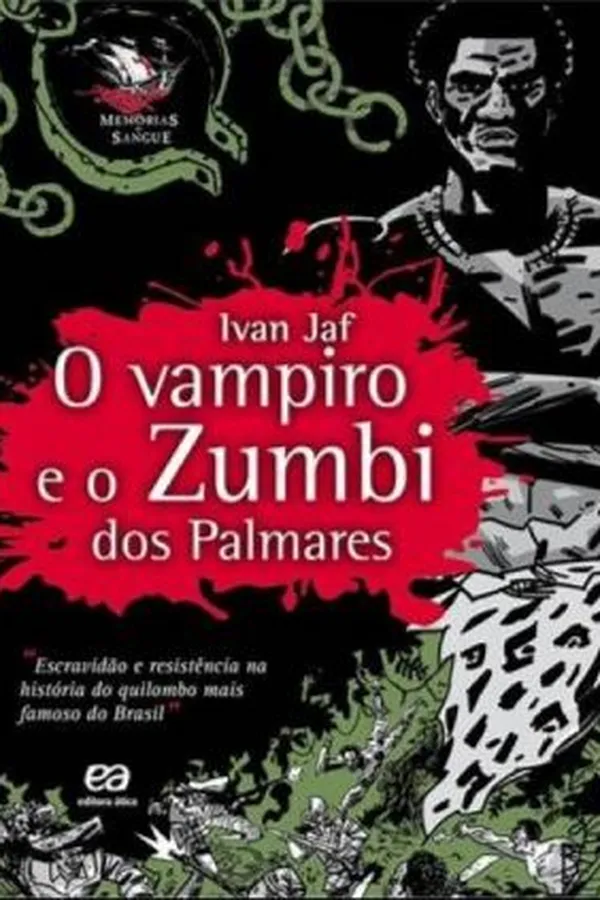 Capa de O Vampiro e o Zumbi dos Palmares