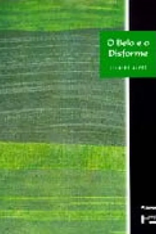 Capa de O Belo e o Disforme