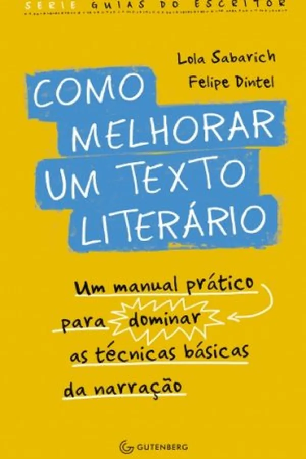 Capa de Como Melhorar Um Texto Literário