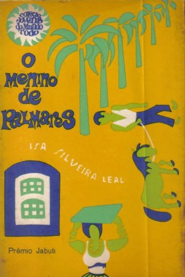 Capa de O Menino de Palmares