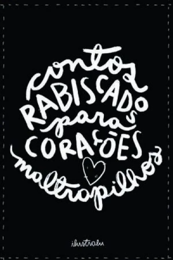 Capa de Contos Rabiscados para Corações Maltrapilhos