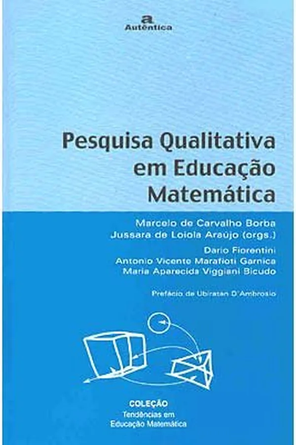 Capa de Pesquisa Qualitativa em Educação Matemática