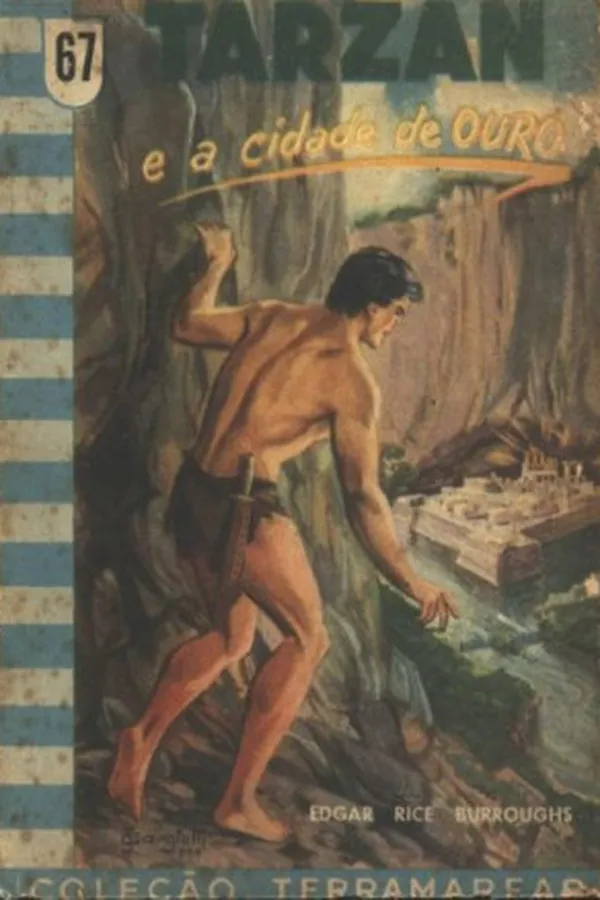 Capa de Tarzan e a Cidade de Ouro