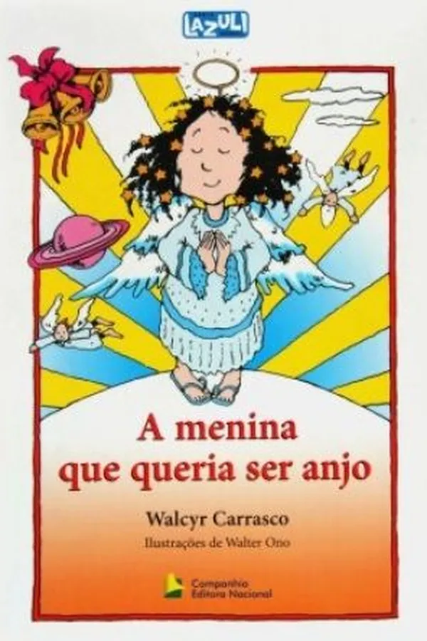 Capa de A Menina que Queria Ser Anjo