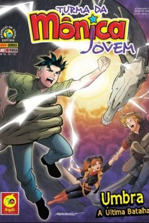 Capa de Turma da Mônica Jovem #76