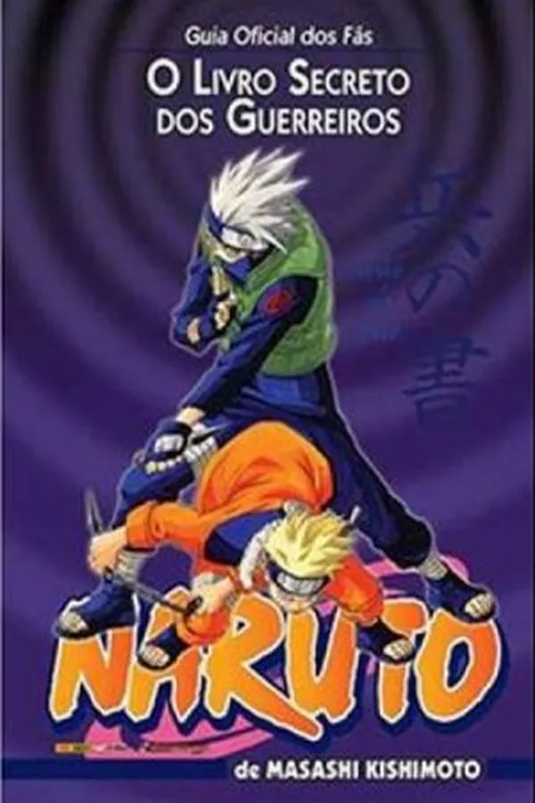 Capa de Naruto: O Livro Secreto do Guerreiro