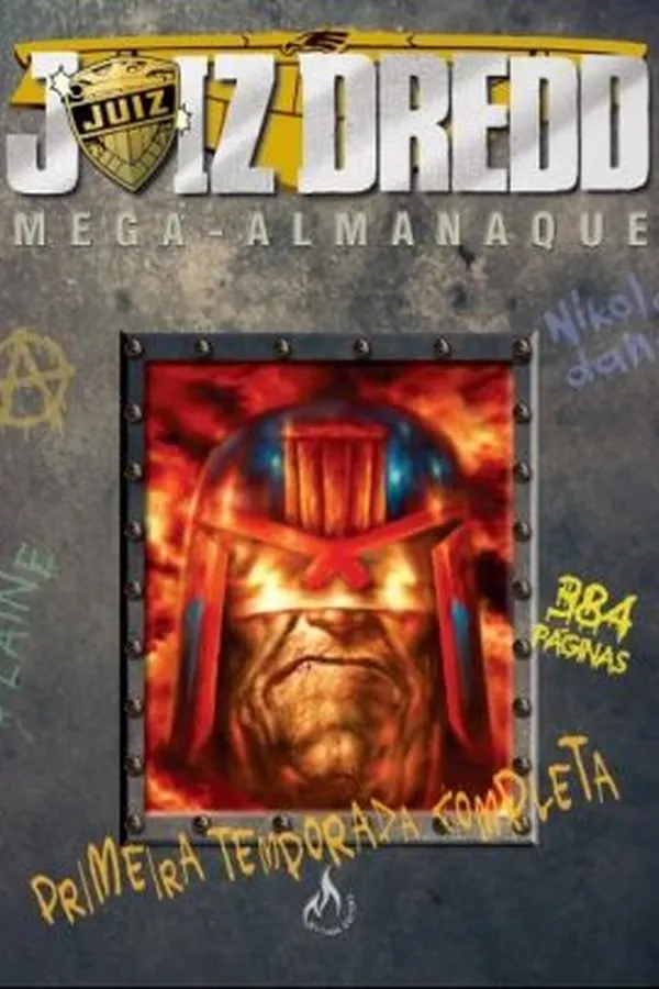 Capa de Juiz Dredd - Mega-Almanaque - Volume 1