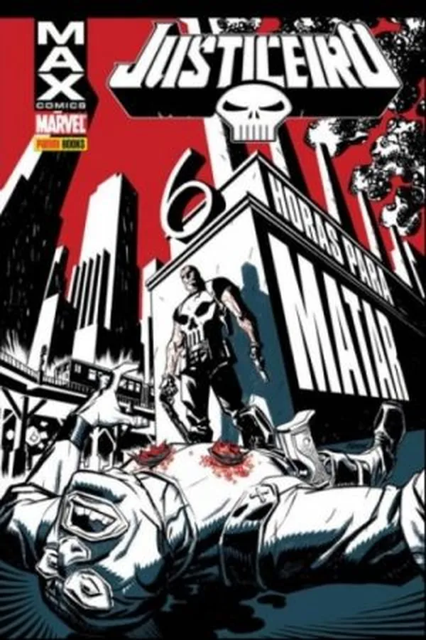 Capa de Justiceiro MAX: 6 Horas para Matar