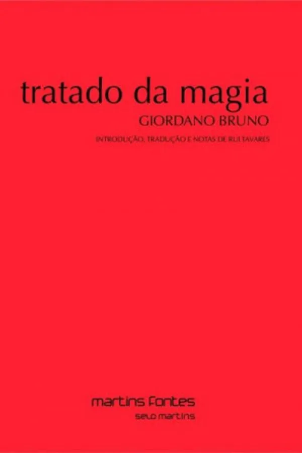 Capa de Tratado da magia