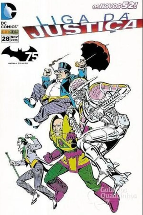 Capa de Liga da Justiça #28 (Os Novos 52)