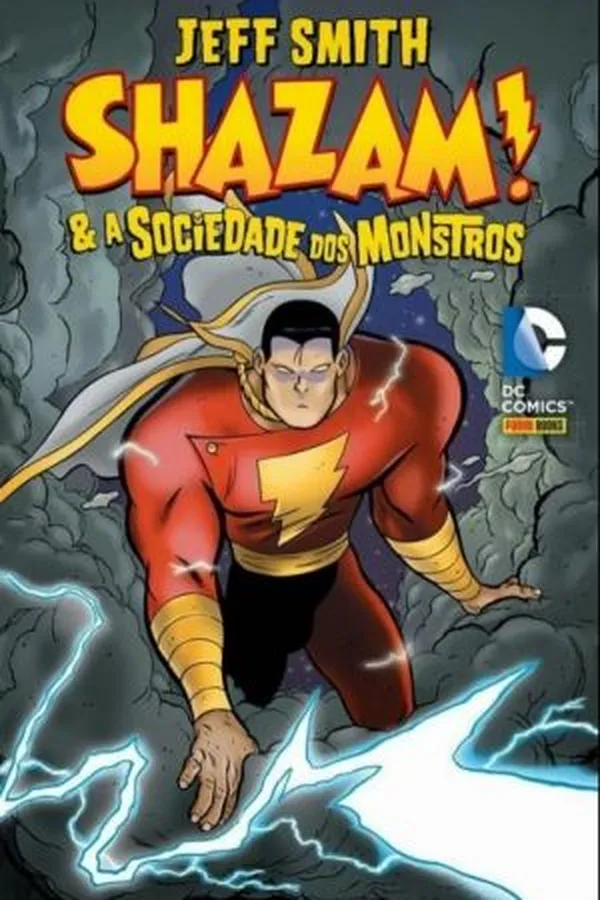 Capa de Shazam! & A Sociedade dos Monstros