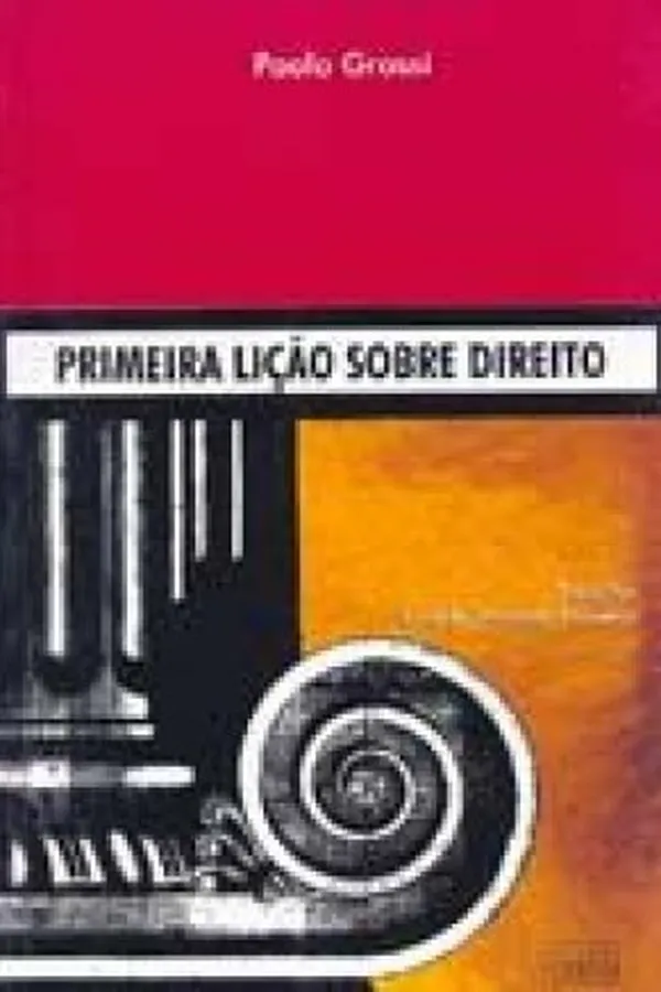 Capa de Primeira Lição sobre Direito