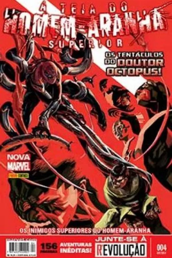 Cover of A teia do Homem Aranha Superior #004