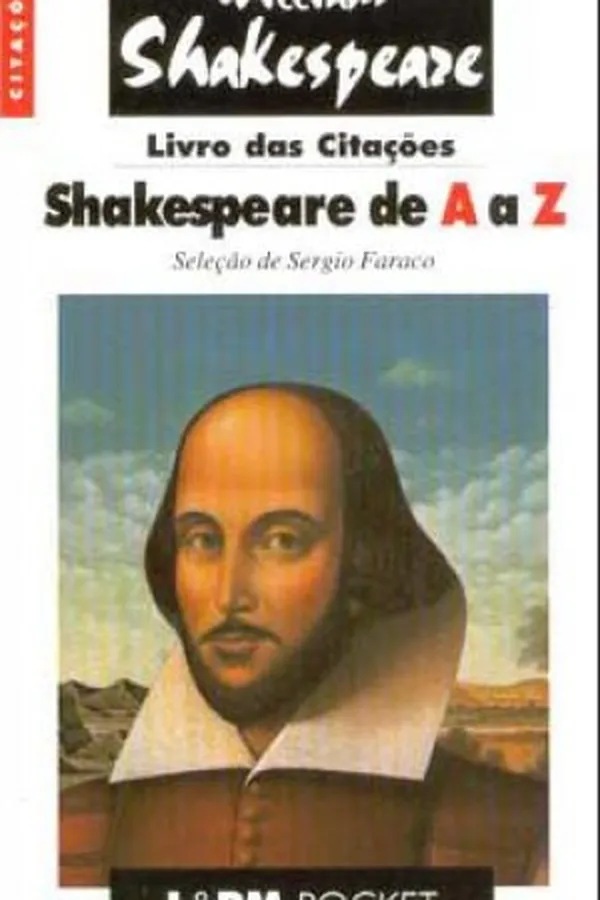 Capa de Shakespeare de A a Z