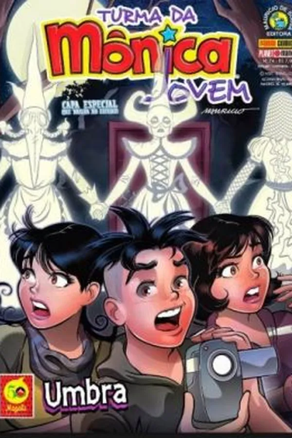 Capa de Turma da Mônica Jovem #74