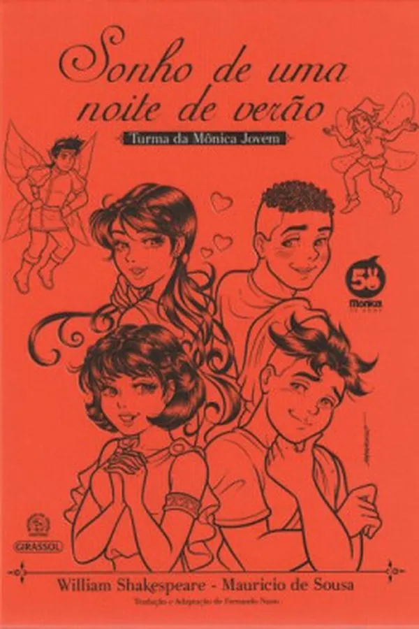 Capa de Sonho de uma noite de verão
