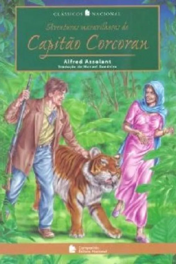 Capa de Aventuras Maravilhosas do Capitão Corcoran