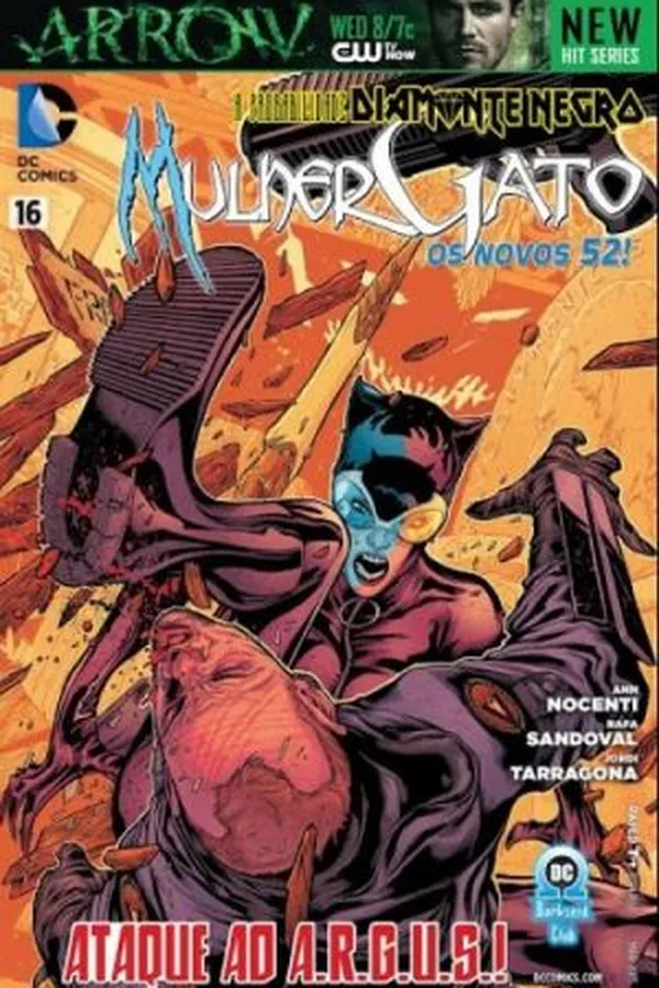 Capa de Mulher Gato #16 (Os Novos 52)