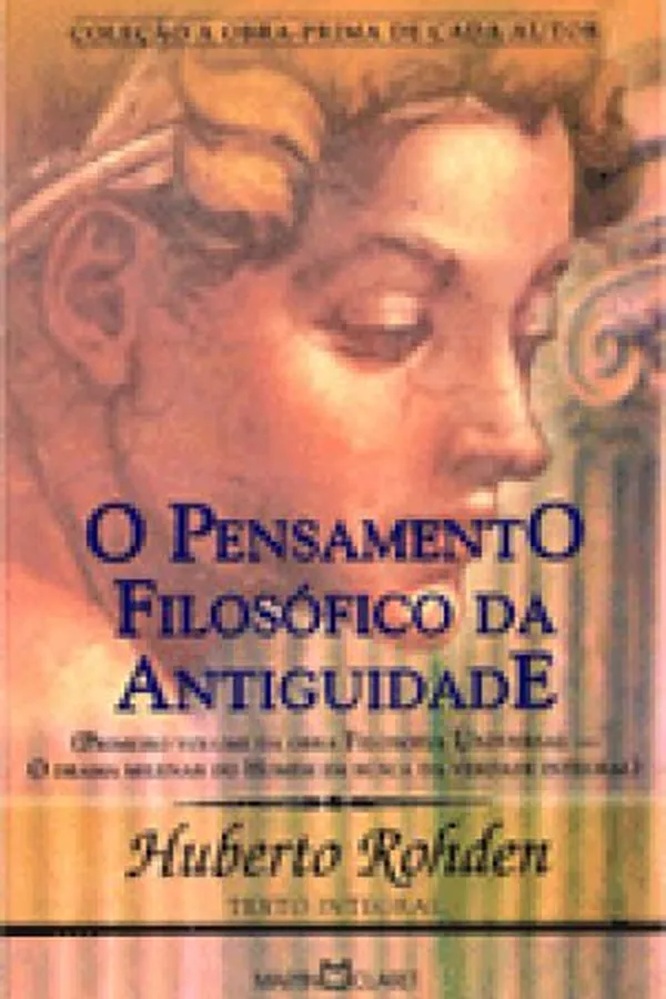 Capa de O Pensamento Filosófico da Antiguidade