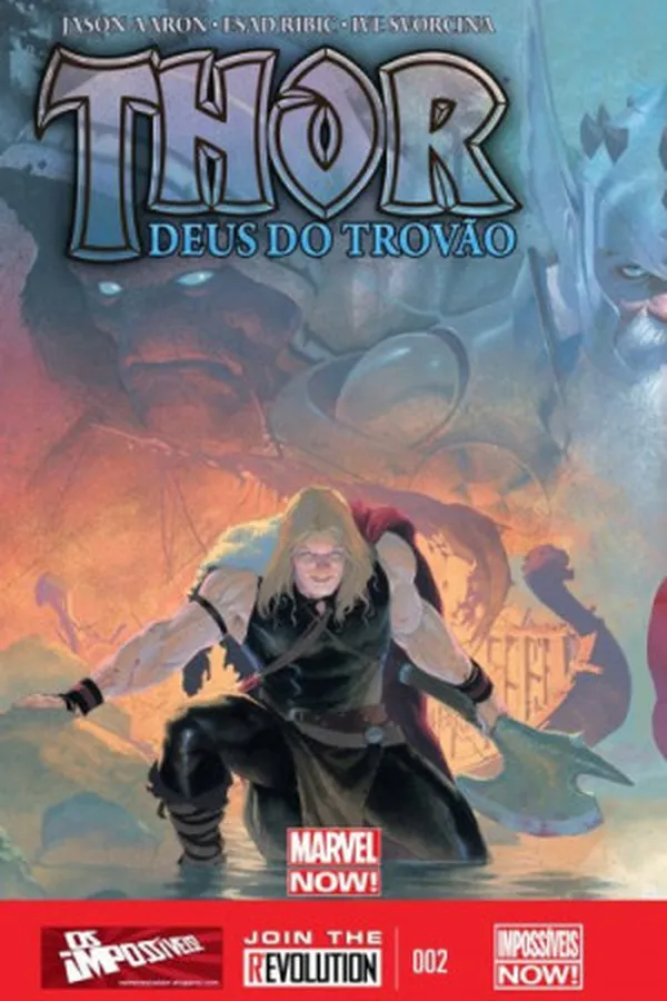 Capa de Thor: O Deus do Trovão 02
