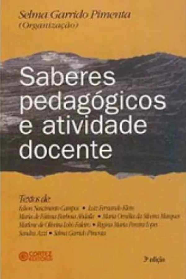Capa de Saberes Pedagógicos e Atividade Docente