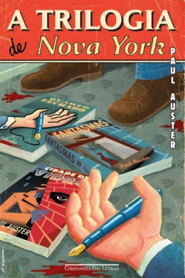 Capa de A trilogia de Nova York