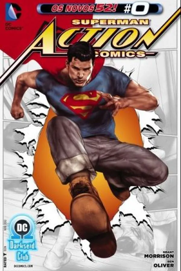 Capa de Action Comics #00 (Os Novos 52)