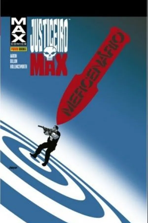 Capa de Justiceiro MAX - Mercenário