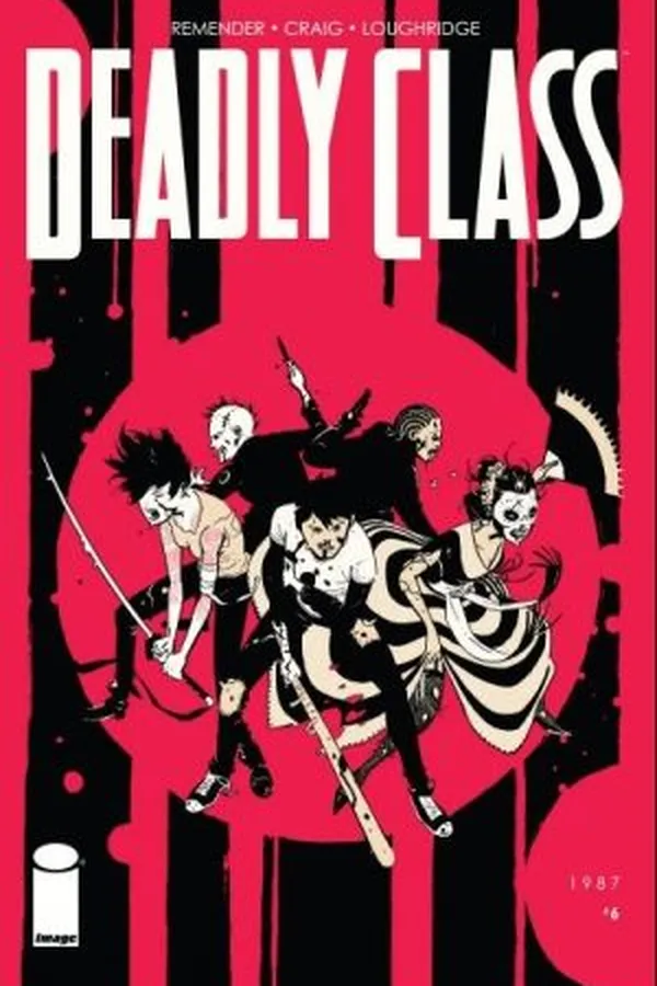Capa de Deadly Class #6