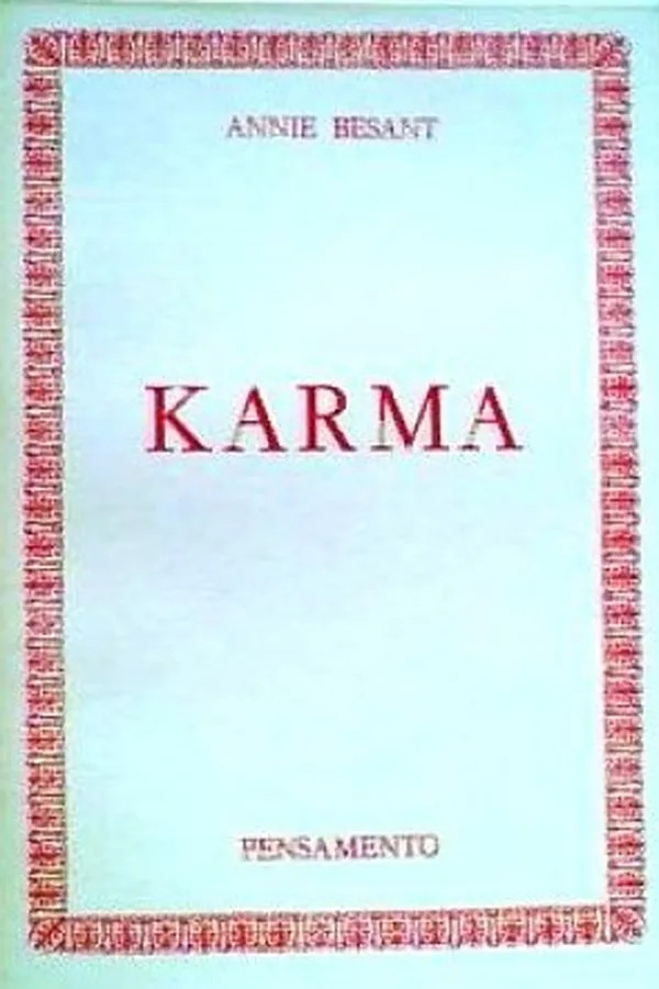 Capa de Karma