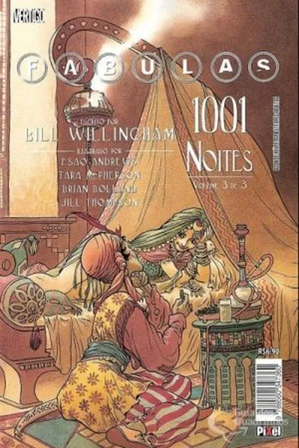 Capa de Fábulas: 1001 Noites