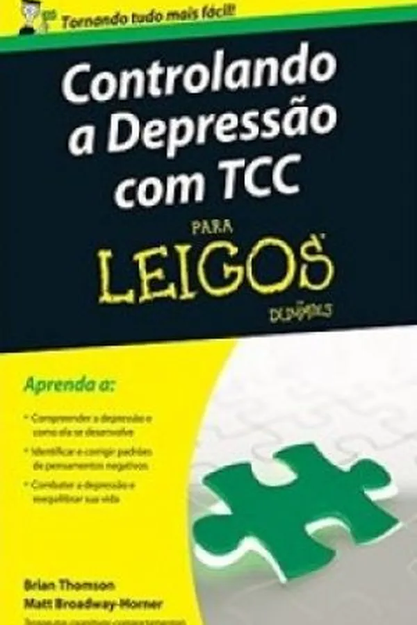 Capa de Controlando a Depressão com TCC