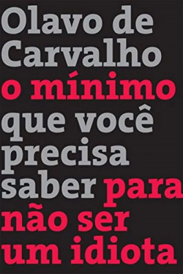 Capa de O mínimo que você precisa saber pra não ser um idiota