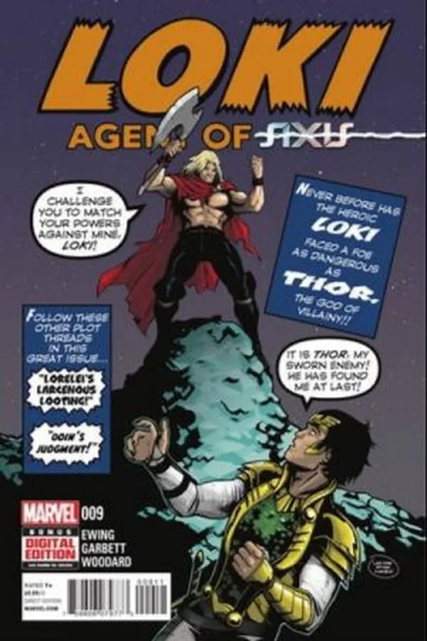 Capa de Loki: Agent of Asgard #9