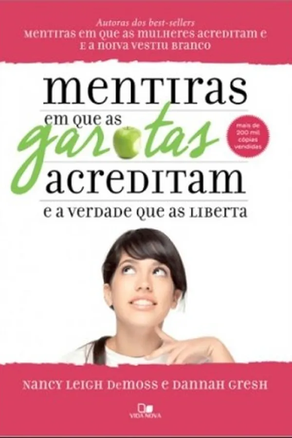 Capa de Mentiras em que as garotas acreditam e a verdade que as liberta