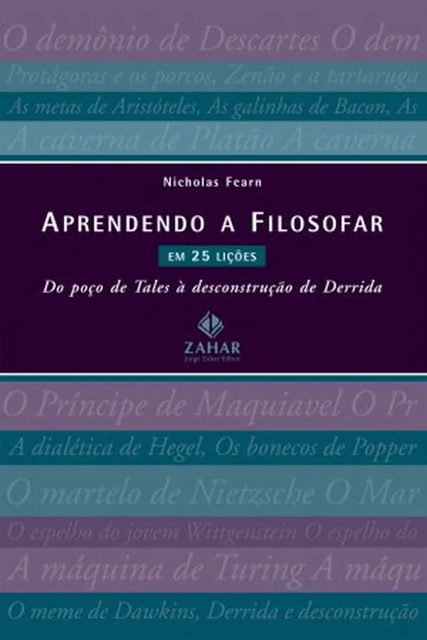 Cover of Aprendendo a filosofar em 25 lições