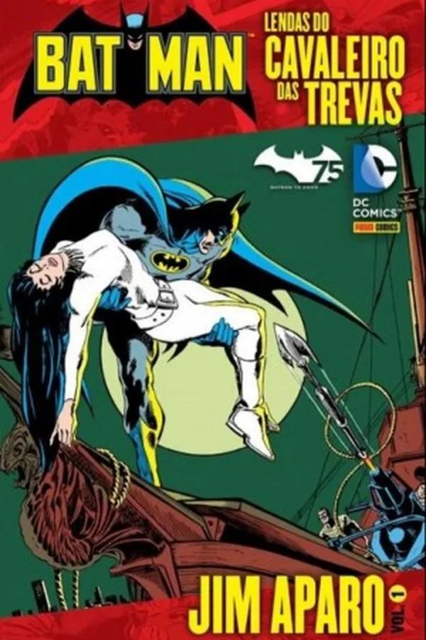 Capa de Lendas do Cavaleiro das Trevas: Jim Aparo Vol 1