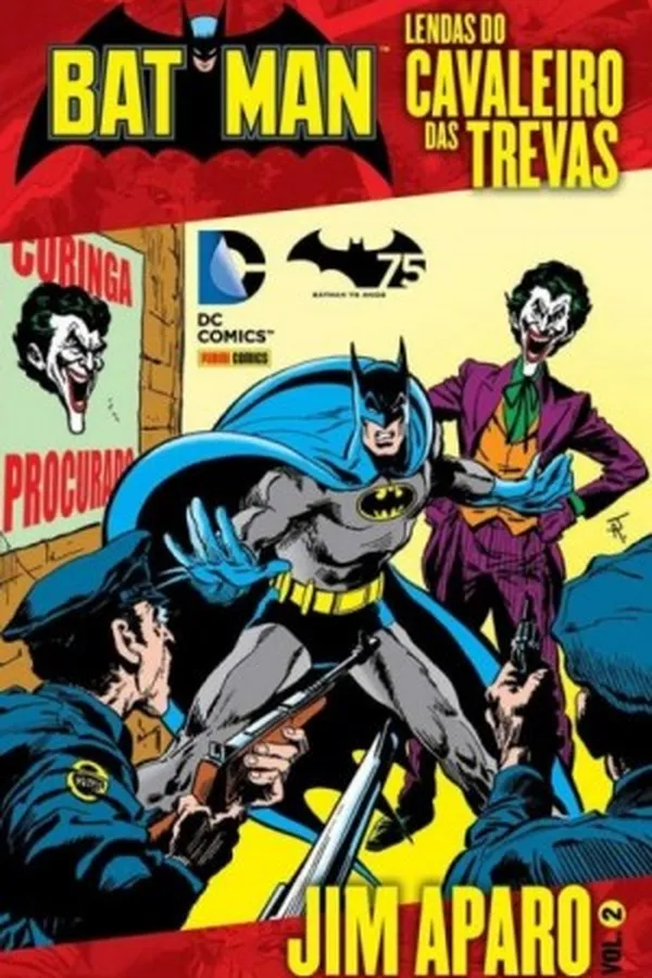 Capa de Lendas do Cavaleiro das Trevas: Jim Aparo Vol 2