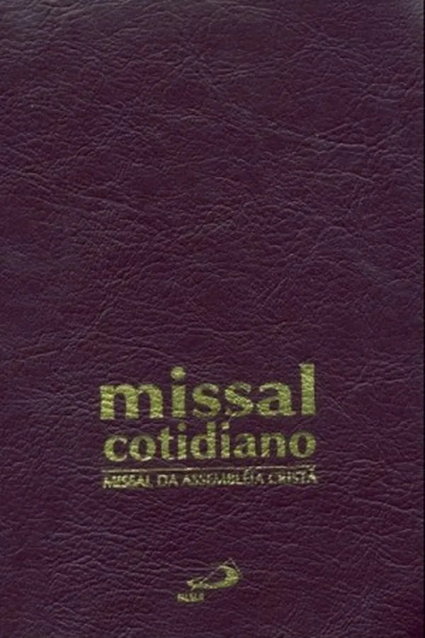 Capa de Missal cotidiano da assembleia cristã