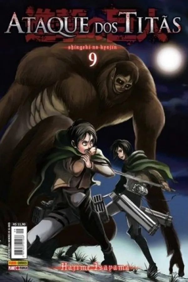 Capa de Ataque dos Titãs #9