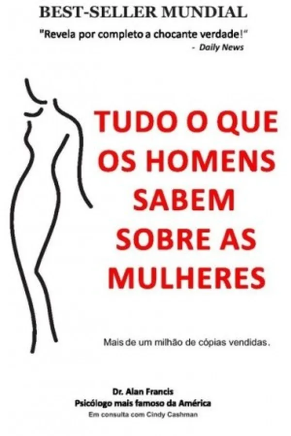 Capa de Tudo O Que Os Homens Sabem Sobre As Mulheres